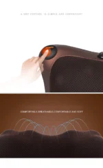 Ηλεκτρικό Μαξιλάρι Μασάζ Shiatsu Αυχένα, Κεφαλιού, Ποδιών & Σώματος για Σπίτι & Αυτοκίνητο - Massage Cushion