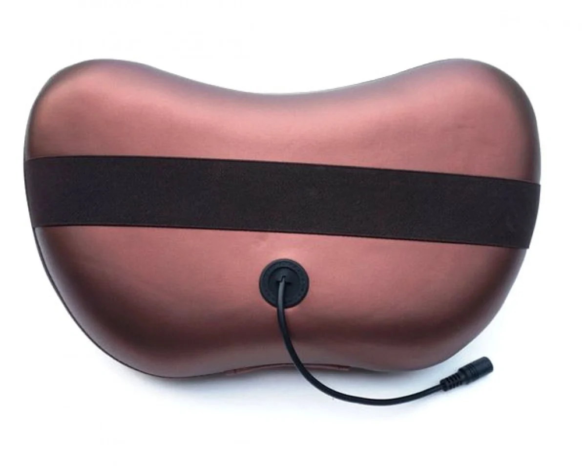Ηλεκτρικό Μαξιλάρι Μασάζ Shiatsu Αυχένα, Κεφαλιού, Ποδιών & Σώματος για Σπίτι & Αυτοκίνητο - Massage Cushion