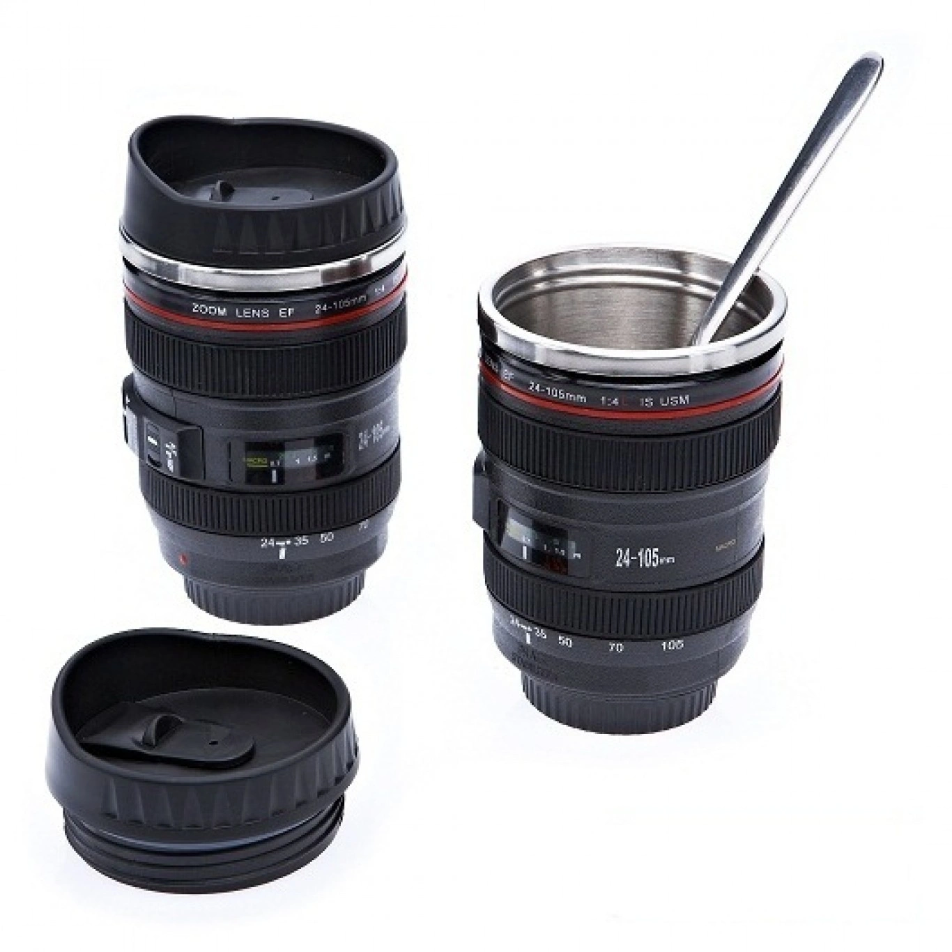 Κούπα - Θερμός σε Σχήμα Φακού Φωτογραφικής Μηχανής με Καπάκι & Ανοξείδωτο Εσωτερικό Κούπα - Θερμός σε Σχήμα Φακού Φωτογραφικής Μηχανής με Καπάκι & Ανοξείδωτο Εσωτερικό