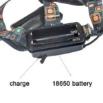 Επαναφορτιζόμενος φακός κεφαλής 5 Led T6 Toach R5