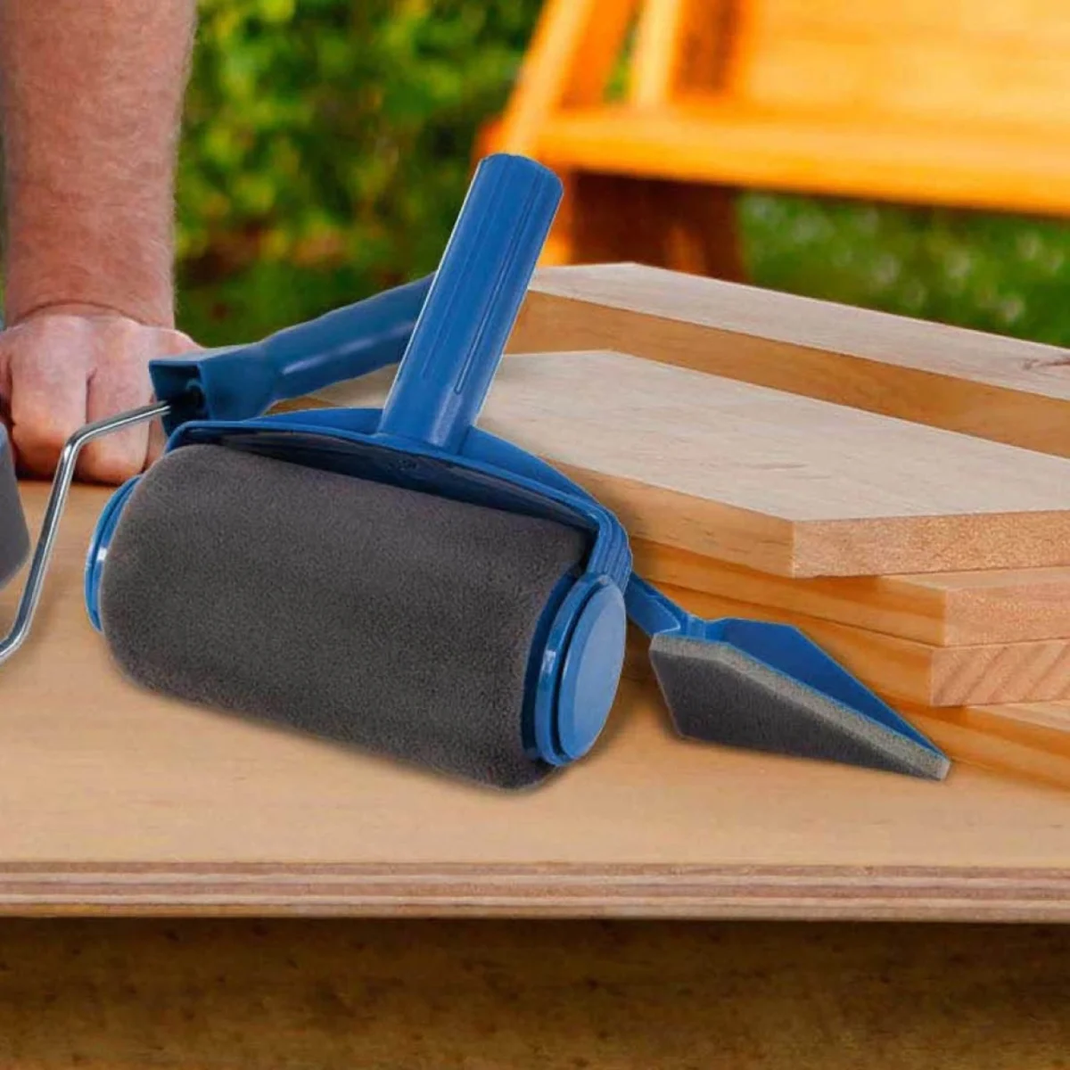 Original Σετ Βαψίματος Clever Paint Roller Xtra Set Plus - Δεν στάζει δεν λερώνει