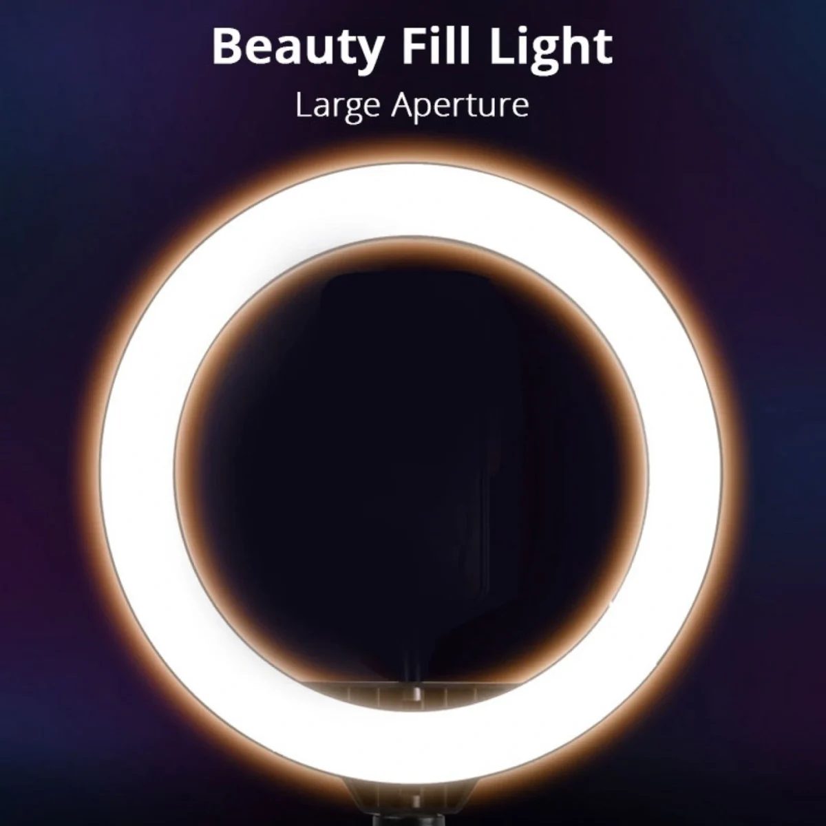 Φωτογραφικό Ring Light LED USB 26cm Φωτιστικό Δαχτυλίδι με 3 Χρώματα Φωτισμού, Dimmer, Stand & Βάση για Κινητό - Photo Lamp