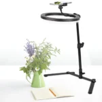 Φωτογραφικό Ring Light LED USB 26cm Φωτιστικό Δαχτυλίδι με 3 Χρώματα Φωτισμού, Dimmer, Stand & Βάση για Κινητό - Photo Lamp