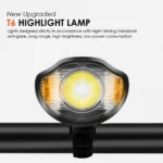 Αδιάβροχη Κόρνα Σειρήνα 150dB - Φώτα Πορείας LED με LCD Οθόνη & Χρονόμετρο, Μετρητής Ταχύτητας & Απόστασης Ποδηλάτου με Πολλές Λειτουργίες