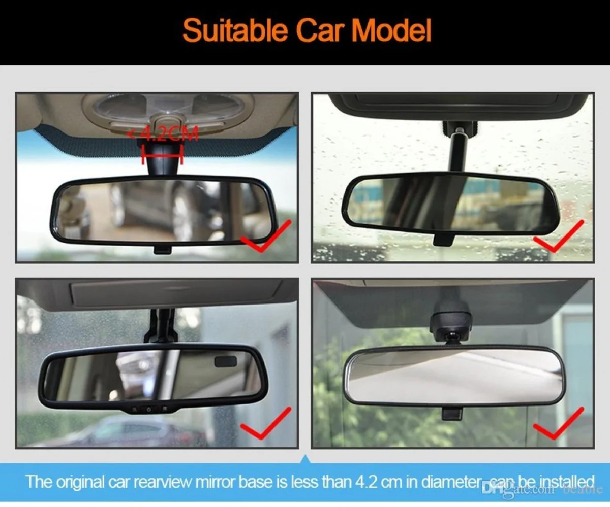 Wifi Κρυφή Κάμερα Αυτοκινήτου Full HD με Ανίχνευση Κίνησης G sensor & Κάμερα Οπισθοπορείας