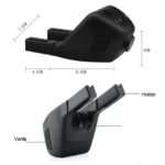 Wifi Κρυφή Κάμερα Αυτοκινήτου Full HD με Ανίχνευση Κίνησης G sensor & Κάμερα Οπισθοπορείας