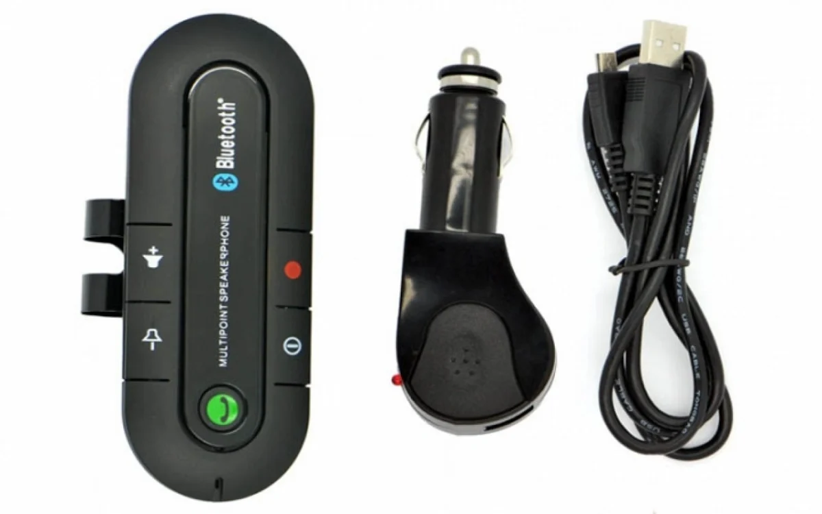 Bluetooth Αυτοκινήτου V4.0 με Ενσωματωμένη Μπαταρία - Car Kit