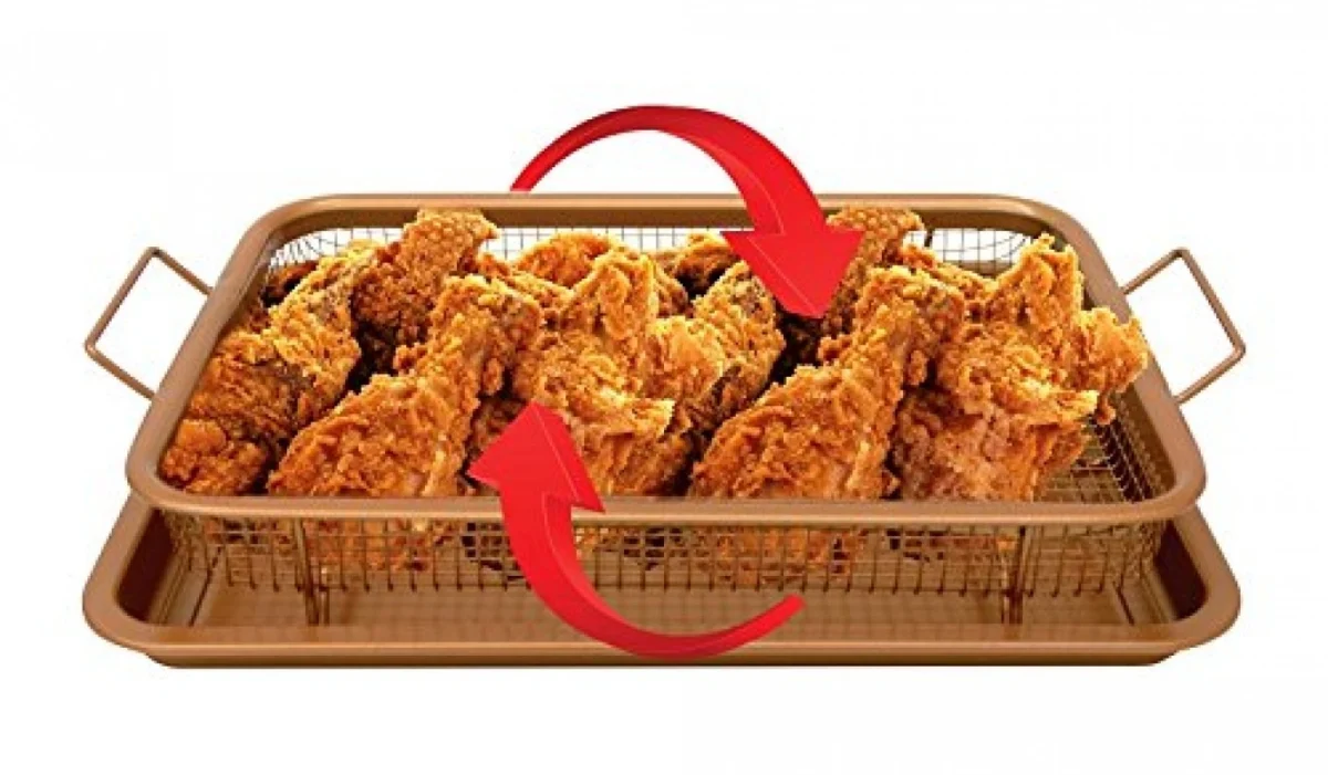 Cripsy Tray - Ταψί για Τηγάνισμα Χωρίς Λάδι στο Φούρνο ή στη Ψησταριά