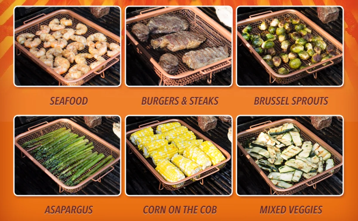 Cripsy Tray - Ταψί για Τηγάνισμα Χωρίς Λάδι στο Φούρνο ή στη Ψησταριά