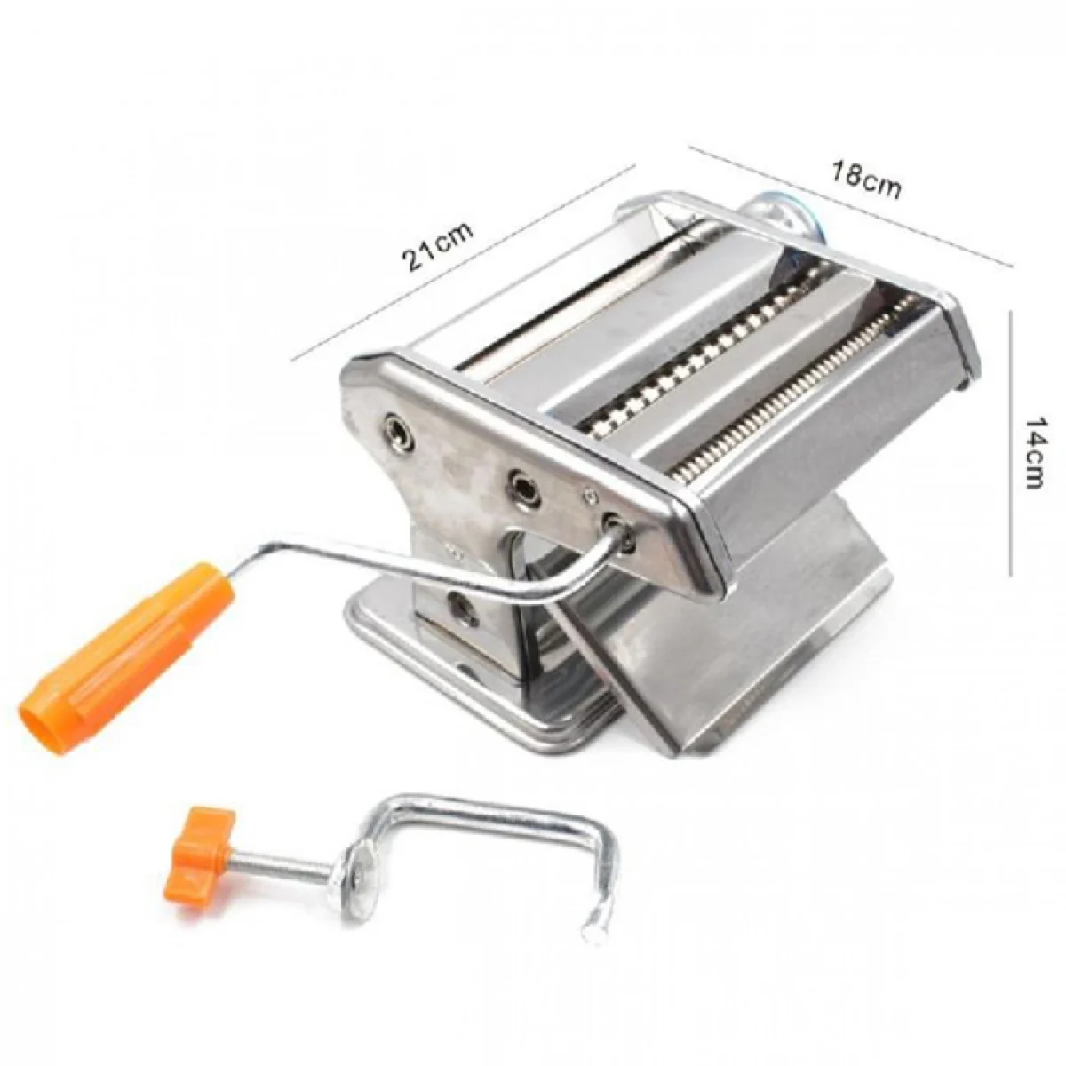 Ανοξείδωτη Μηχανή Κατασκευής Ζυμαρικών και Φύλλου - Φτιάξτε Εύκολα Σπιτικά Ζυμαρικά