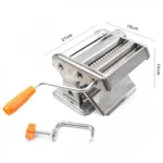 Ανοξείδωτη Μηχανή Κατασκευής Ζυμαρικών και Φύλλου - Φτιάξτε Εύκολα Σπιτικά Ζυμαρικά