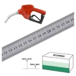 Μεταλλική Βέργα-Μέτρο για Μέτρηση Δεξαμενής Πετρελαίου και για κάθε άλλη Μέτρηση 150 εκατοστά