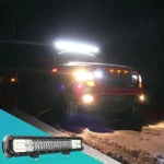 Αδιάβροχος Προβολέας CREE LED με 96LED - 288W - Μπάρα Αυτοκινήτου - Φορτηγού Κοντινού & Μακρινού Φωτισμού - Ψυχρό Φως 12V & 24V