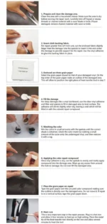 Σετ Επισκευής Δερμάτων, Δερματίνης και Βινυλίου - DIY Leather Vinyl Repair Kit