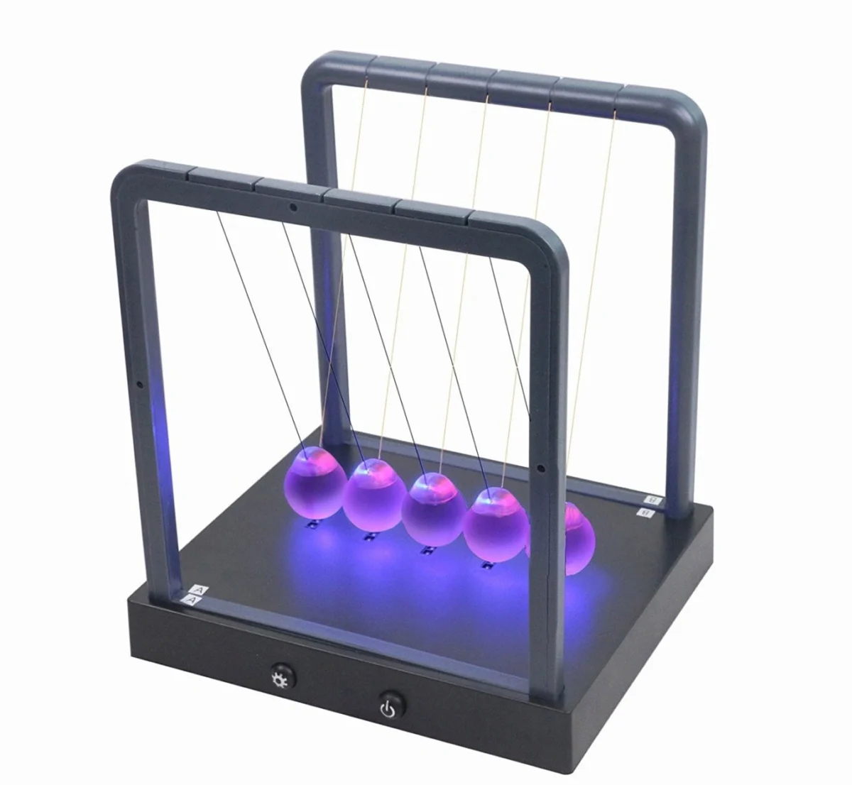 Η Κούνια του Νεύτωνα με πολύχρωμο φωτισμό LED - Light Up Newton s Crandle