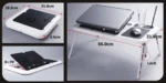 Φορητό, Aναδιπλούμενο Τραπεζάκι για Laptop με 2 Ανεμιστηράκια