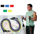Σύστημα Εκγύμνασης Με 5 Λάστιχα Power Resistance Bands JT-003