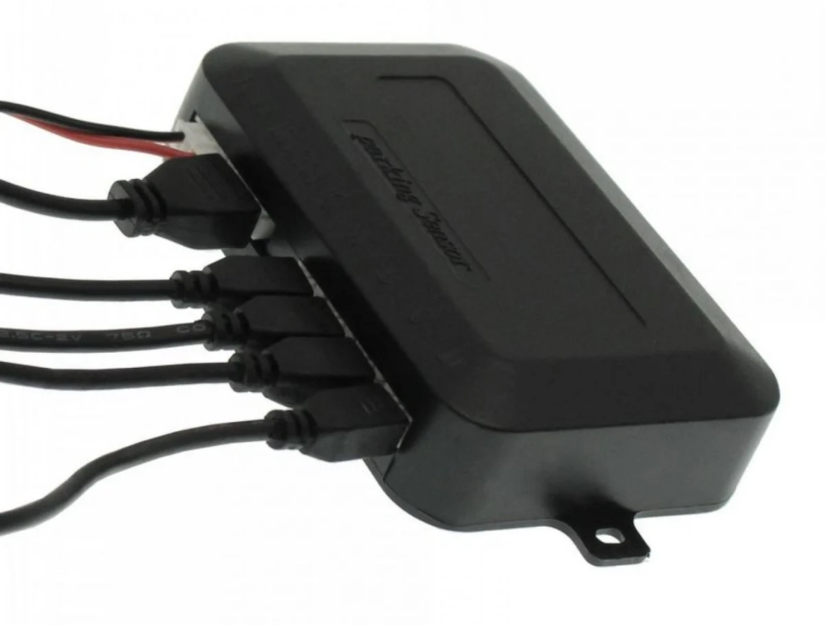 Σύστημα Παρκαρίσματος με 4 Αισθητήρες με Ηχητική Ειδοποίηση, Μέτρηση Απόστασης & Ψηφιακή Έγχρωμη Οθόνη