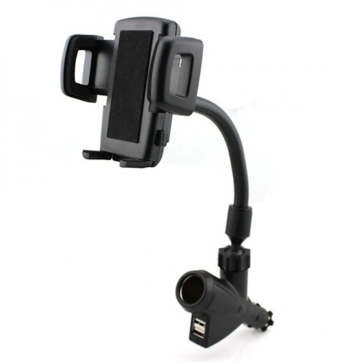 Βάση Κινητού Τηλεφώνου για Αναπτήρα Αυτοκινήτου & Διπλός Φορτιστής