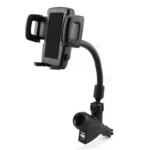 Βάση Κινητού Τηλεφώνου για Αναπτήρα Αυτοκινήτου & Διπλός Φορτιστής