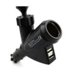 Βάση Κινητού Τηλεφώνου για Αναπτήρα Αυτοκινήτου & Διπλός Φορτιστής