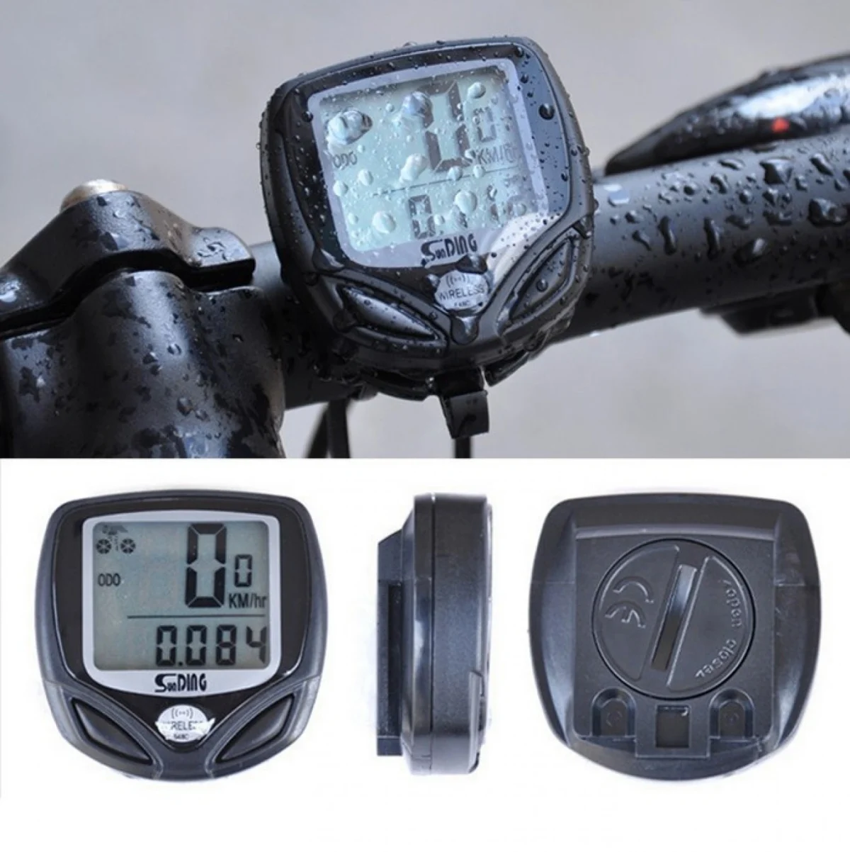 Ασύρματο Κοντέρ Ποδηλάτου Άδιάβροχο - LCD Waterproof Wireless Multifunctional Bicycle
