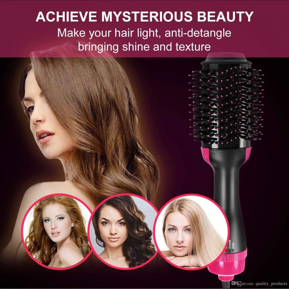 Ηλεκτρική Βούρτσα - Πιστολάκι One Step Hair Styler & Dryer 1000W