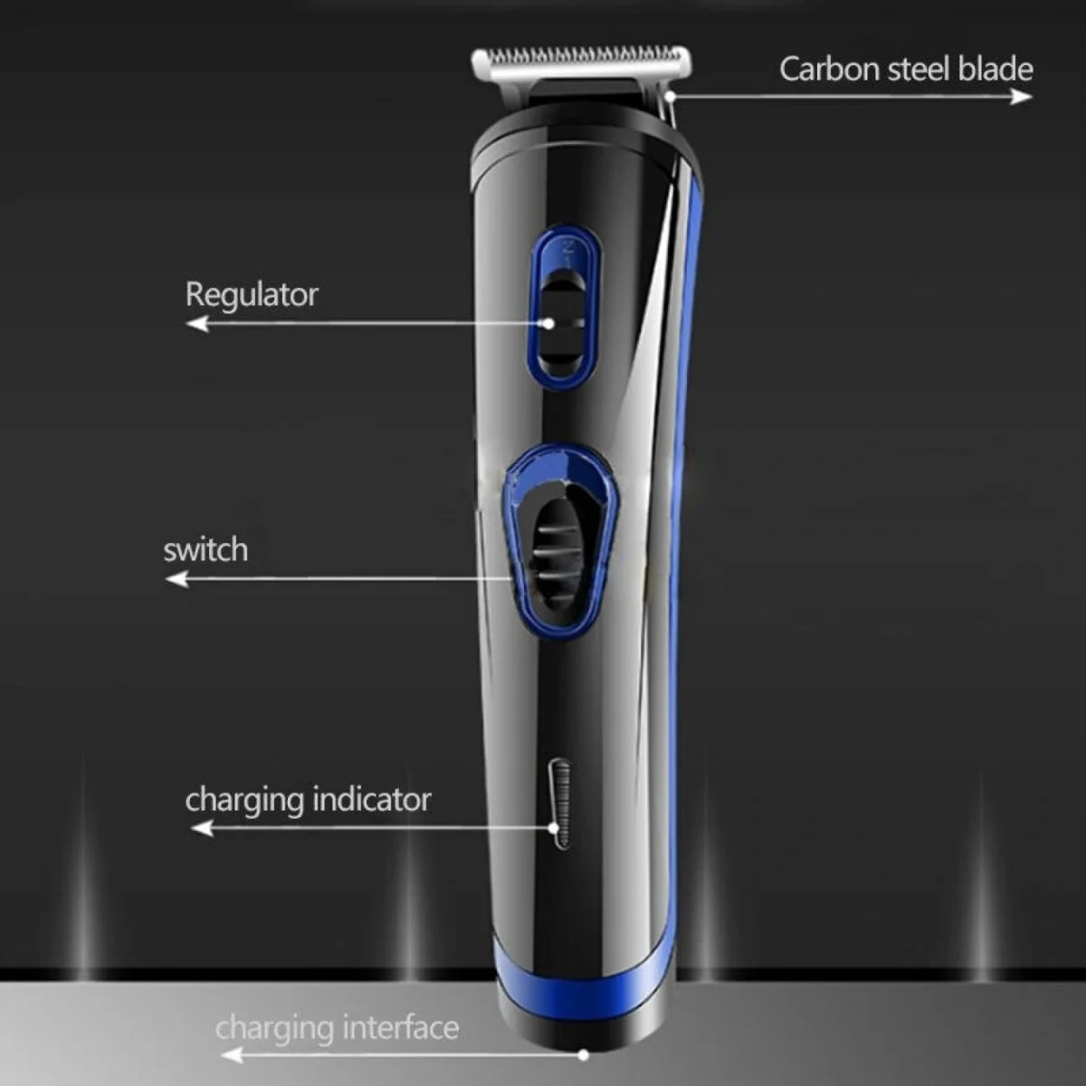 Επαναφορτιζόμενη Κουρευτική Μηχανή ΚΕΜΕΙ ΚΜ-1505 - Hair Clipper