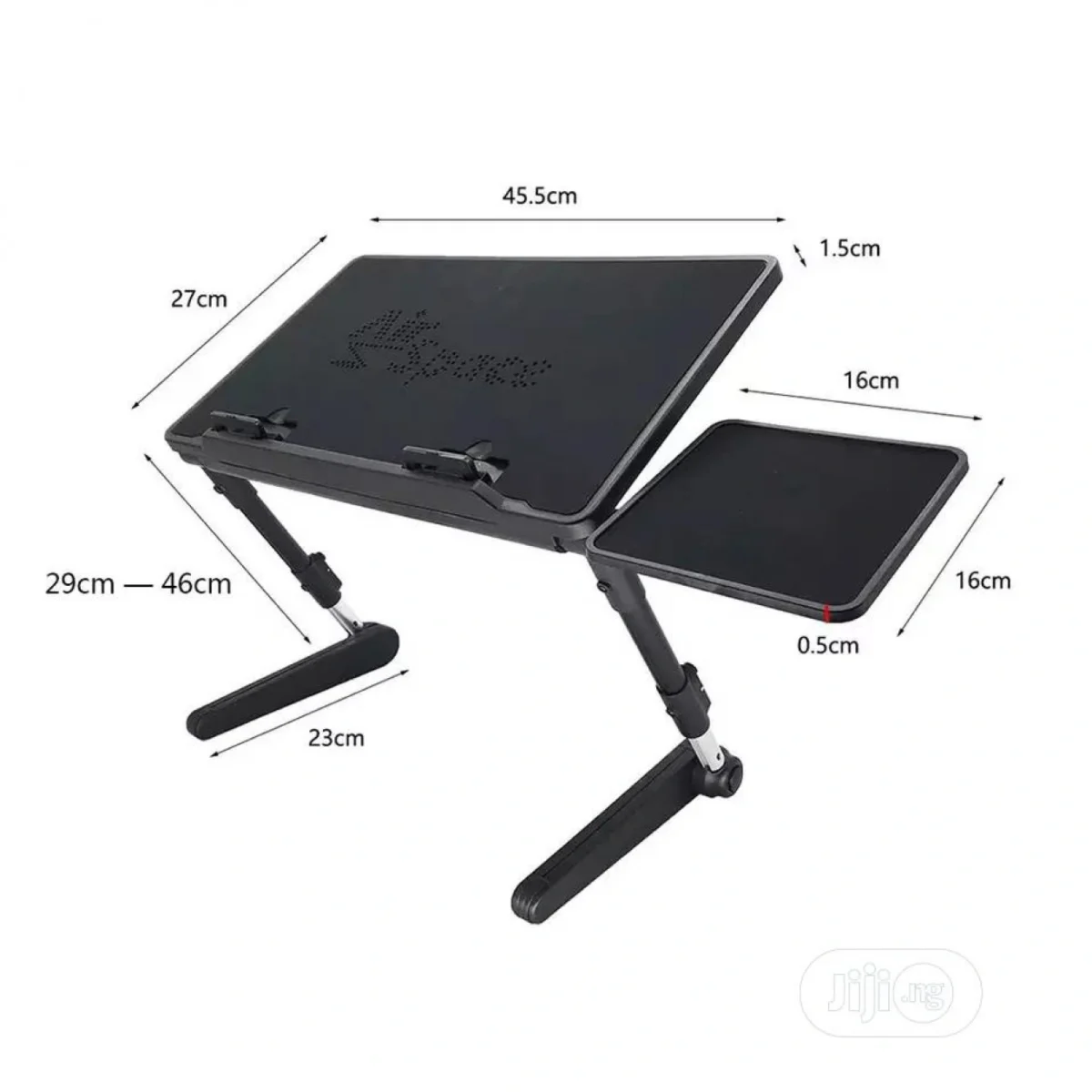 Τραπεζάκι Laptop με Ανεμιστήρα Ψύξης & Βάση για Χρήση Mouse – με Ρυθμιζόμενο Υψος AirSpace