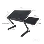 Τραπεζάκι Laptop με Ανεμιστήρα Ψύξης & Βάση για Χρήση Mouse – με Ρυθμιζόμενο Υψος AirSpace