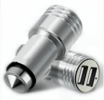 Φορτιστής Αυτοκινήτου 3.1Α με 2x Θύρες USB και Θραύστης Κρυστάλλων