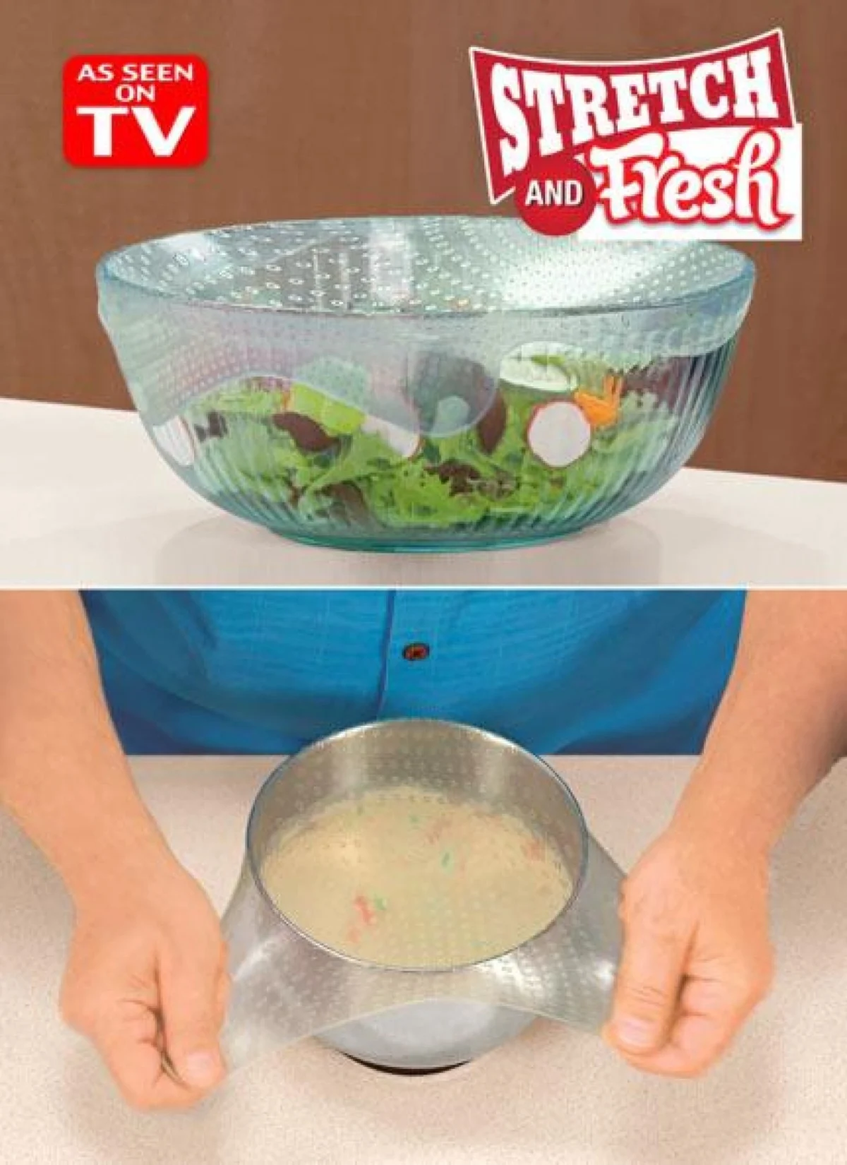 Οικολογικές Μεμβράνες Τροφίμων Πολλαπλών Χρήσεων - Stretch Fresh