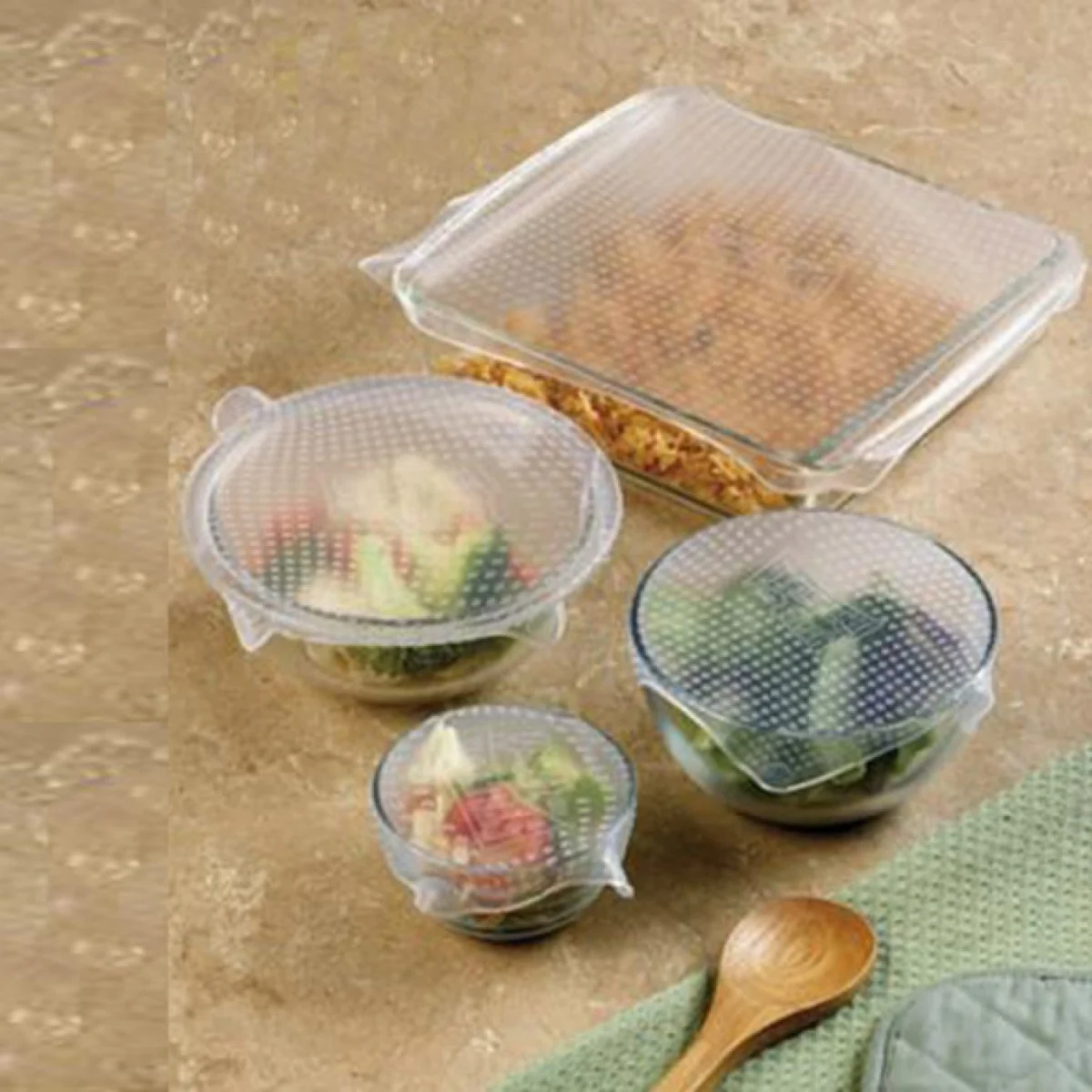 Οικολογικές Μεμβράνες Τροφίμων Πολλαπλών Χρήσεων - Stretch Fresh