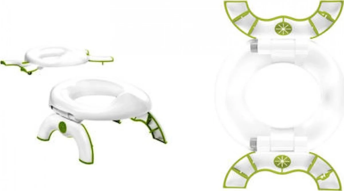 Go Potty 2 σε 1 Γιoγιό Ταξιδίου και Εκπαιδευτικό Παιδικό Κάθισμα Τουαλέτας