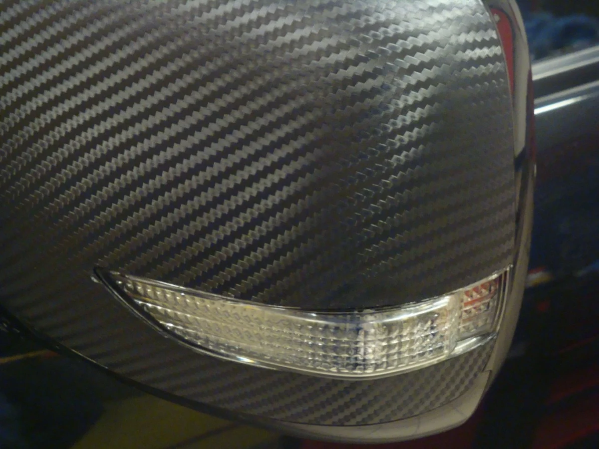 Αυτοκόλλητες Ταινίες 3D CARBON Σετ 2 Τμχ - Air Channel Carbon Sticker