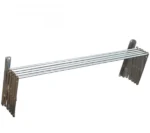 Πτυσσόμενη Απλώστρα Ρούχων για το Τοίχο ή το Μπάνιο 5x120cm Αλουμινίου