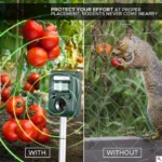 Ηλιακό Απωθητικό 5 Προγραμμάτων Ζώων, Τρωκτικών, Αλεπούδων, Πουλιών με Αισθητήρα Κίνησης