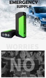 Εκκινητής Μπαταρίας Αυτοκινήτου & Power Bank 5V USB ,12,16,19V με Φακό LED, Κόφτη Ζώνης, Ακίδα Θραύσης Τζαμιού - Jump Starter