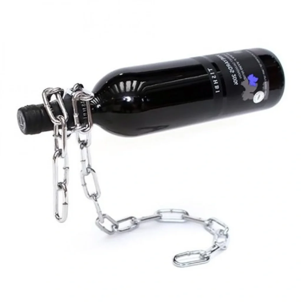 Βάση Στήριξης Μπουκαλιών Αλυσίδα 35x12cm