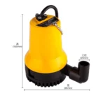 Υποβρύχια Μίνι Αντλία 12V DC 50W - Αδιάβροχη Submersible Pump
