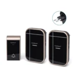 Διπλό Ασύρματο Κουδούνι Ρεύματος Μακράς Εμβέλειας 150μ με 36 Μελωδίες Aigostar 20854