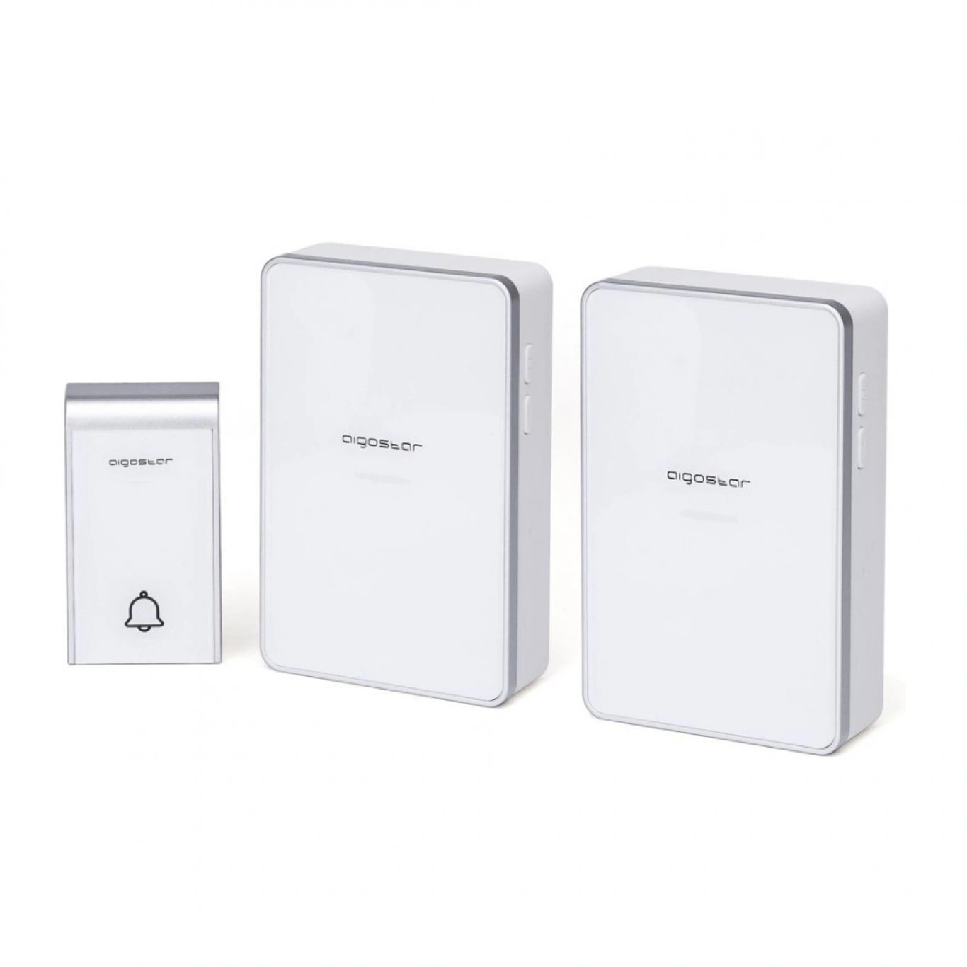 Διπλό Ασύρματο Κουδούνι Μπαταρίας Μακράς Εμβέλειας 150μ με 36 Μελωδίες Aigostar 20857 Διπλό Ασύρματο Κουδούνι Μπαταρίας Μακράς Εμβέλειας 150μ με 36 Μελωδίες Aigostar 20857