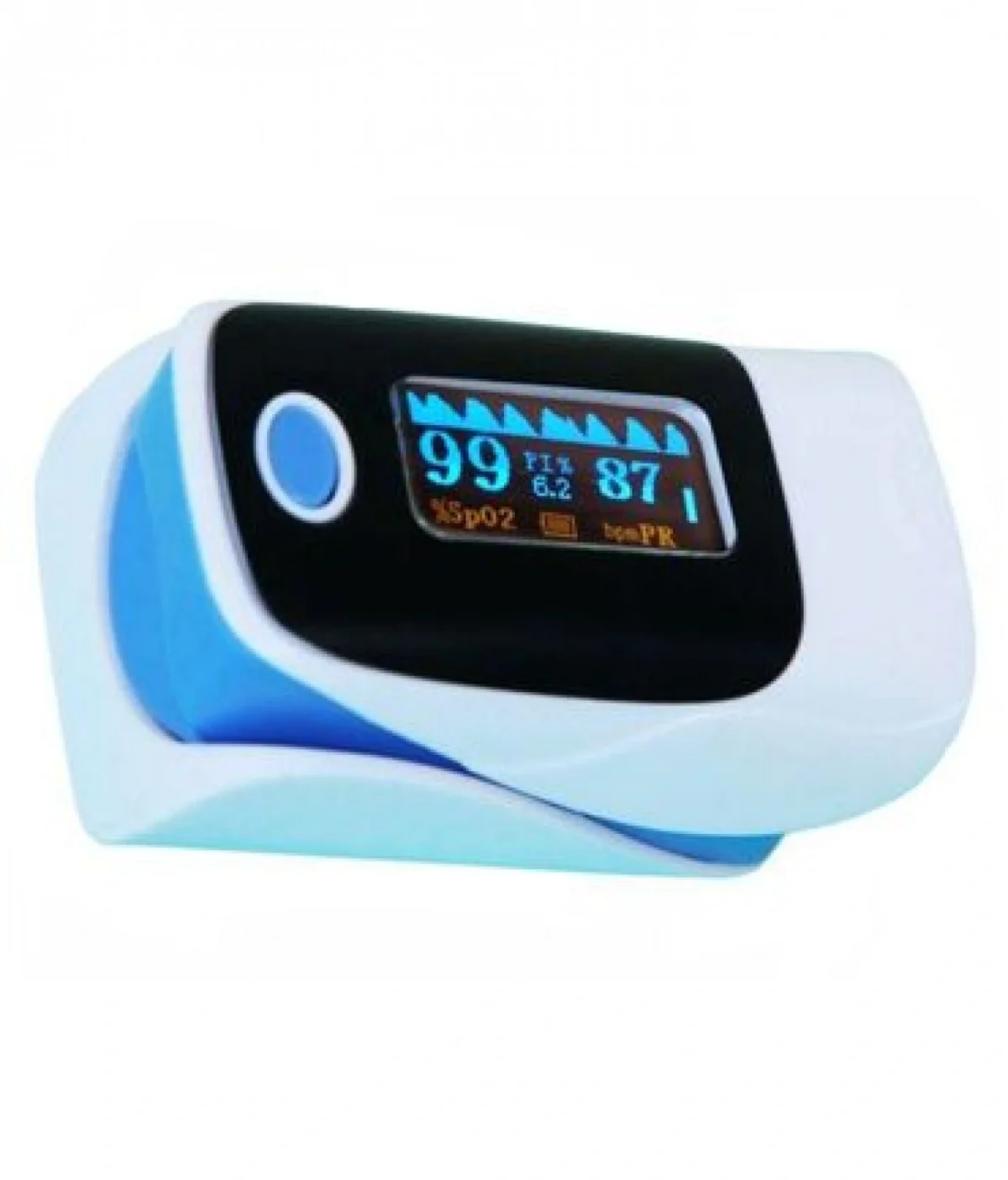 Παλμικό Οξύμετρο Δακτύλου Ακριβείας με Καρδιογράφημα - Fingertip Pulse Oximeter, SpO2 / Heart Rate Sensor Health