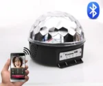 Ντισκομπάλα LED (Disco) Bluetooth Φωτορυθμικό με Mp3 Player και υποδοχές microSD/USB - OEM Crystal Magic Ball Light