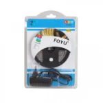 Εύκαμπτη Αδιάβροχη Ταινία LED 5 Μέτρων Λευκό Ψυχρό FOYU 3528 με Τηλεχειριστήριο 54SMD 4,8W/m