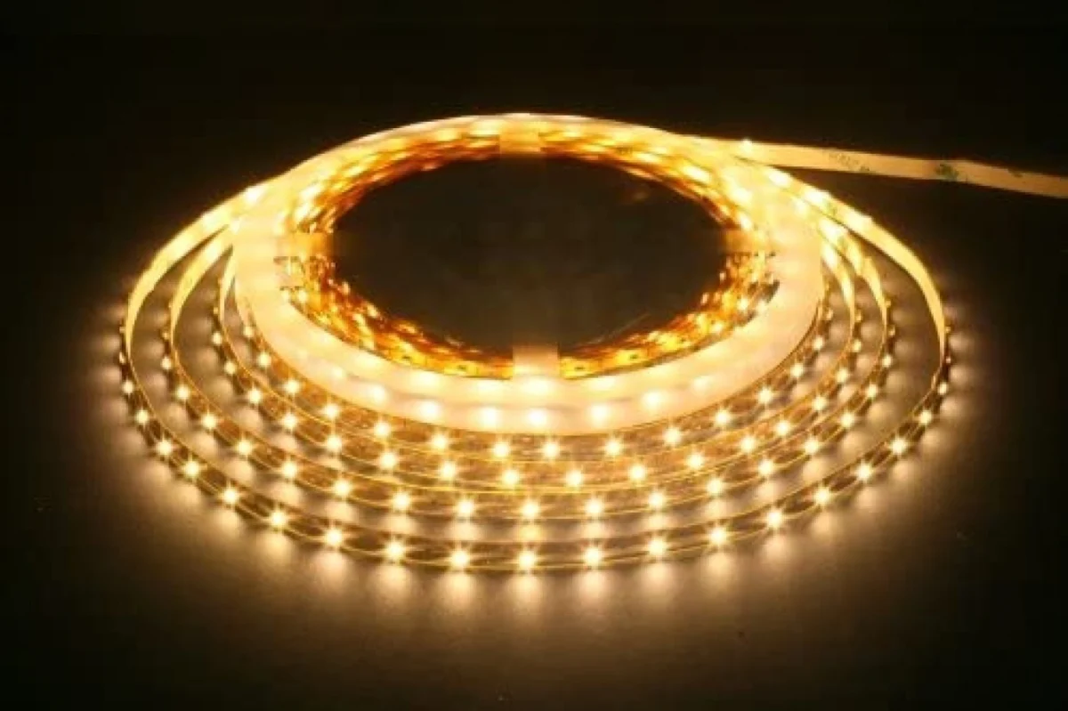 Εύκαμπτη Αδιάβροχη Ταινία LED 5 Μέτρων Λευκό Θερμό FOYU 3528 με Τηλεχειριστήριο 54SMD 4,8W/m