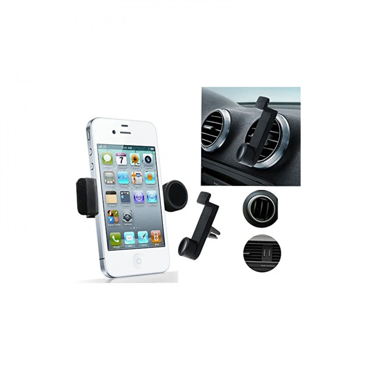 Μίνι Βάση Στήριξης Κινητού Αεραγωγού Αυτοκινήτου - Mini Car Air Vent Mount