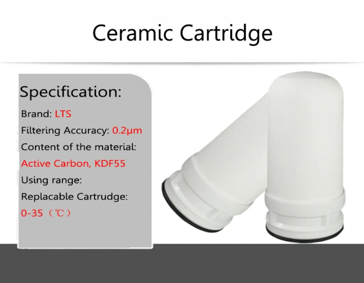 Φίλτρο Νερού Βρύσης 5 Σταδίων για 10.000 Λίτρα Καθαρό Νερό ZSW-010S