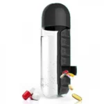 Παγούρι & Οργανωτής Χαπιών 2 σε 1 - Pill & Vitamin Organizer Water Bottle