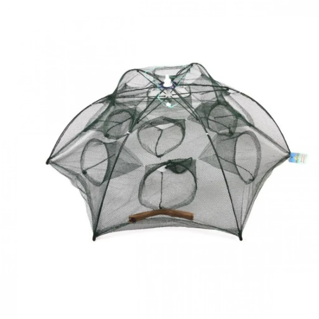 Τηλεσκοπική Παγίδα για Ψάρια - Κιούρτος με 12 Τρύπες - Εισόδους